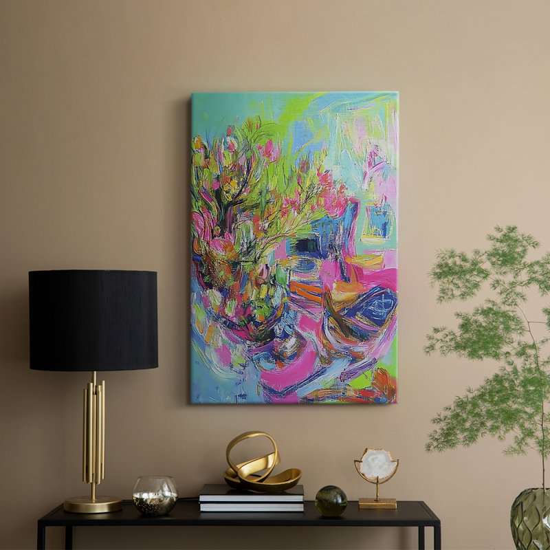 FLORAL Series DLXIX - Gallery Cavas, H 27 po x l 18 po