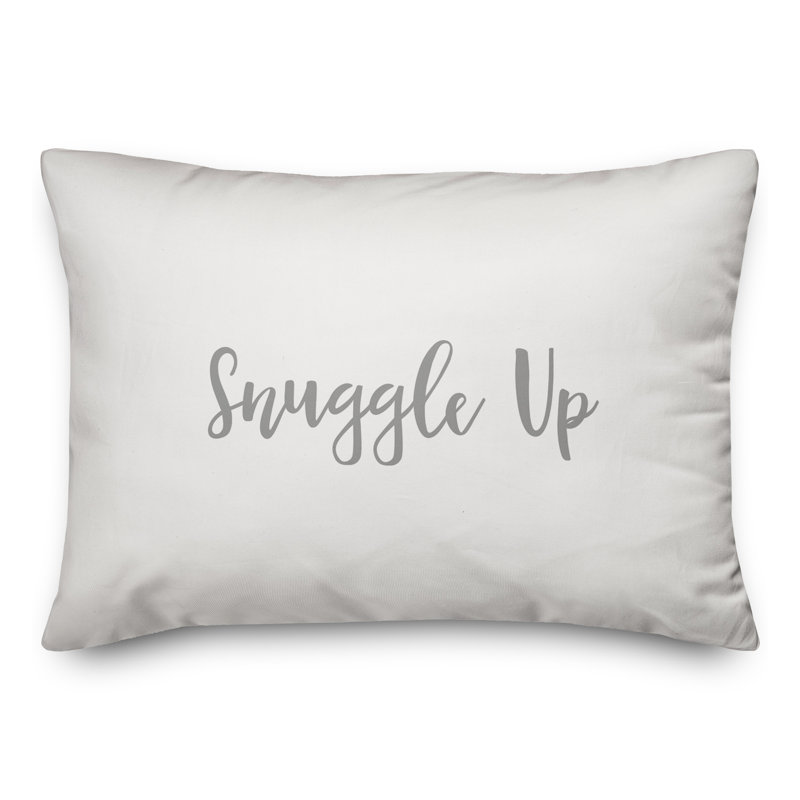 Coussin Snuggle Up, Gris / blanc