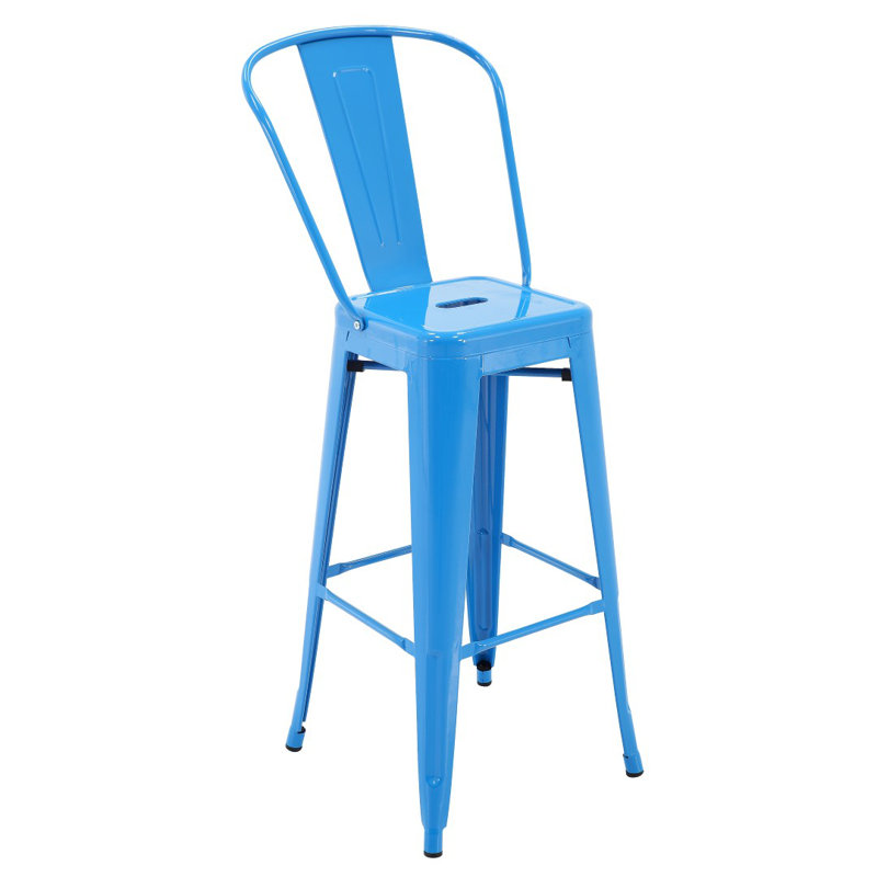 Tabouret de bar 30,3 po Lesher, Bleu