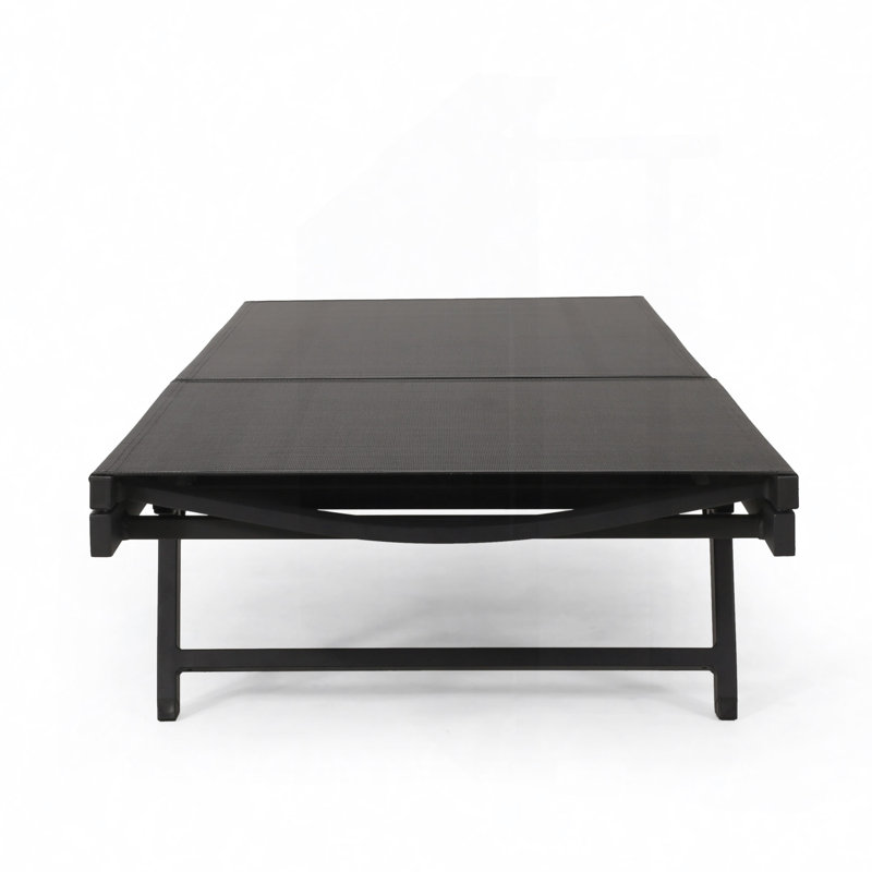 SALTON CHAISE LOUNGE, Black