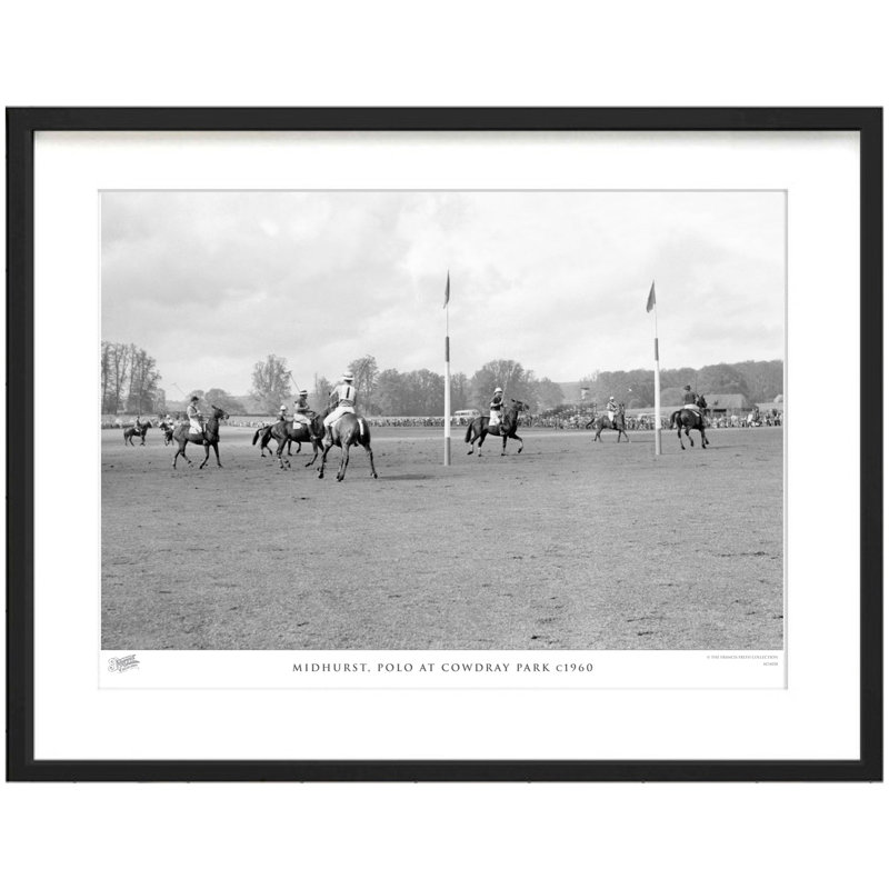 Midhurst, Polo At Cowdray Park C1960 by Francis Frith - Single Picture Frame Print, 40cm H x 50cm W x 2.3cm D
