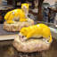 Porcelain Leopards Pair