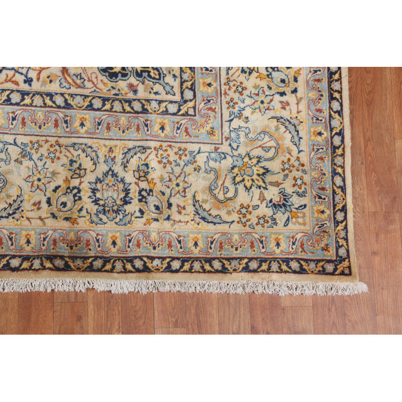 Tapis rétro en laine 8 x 11