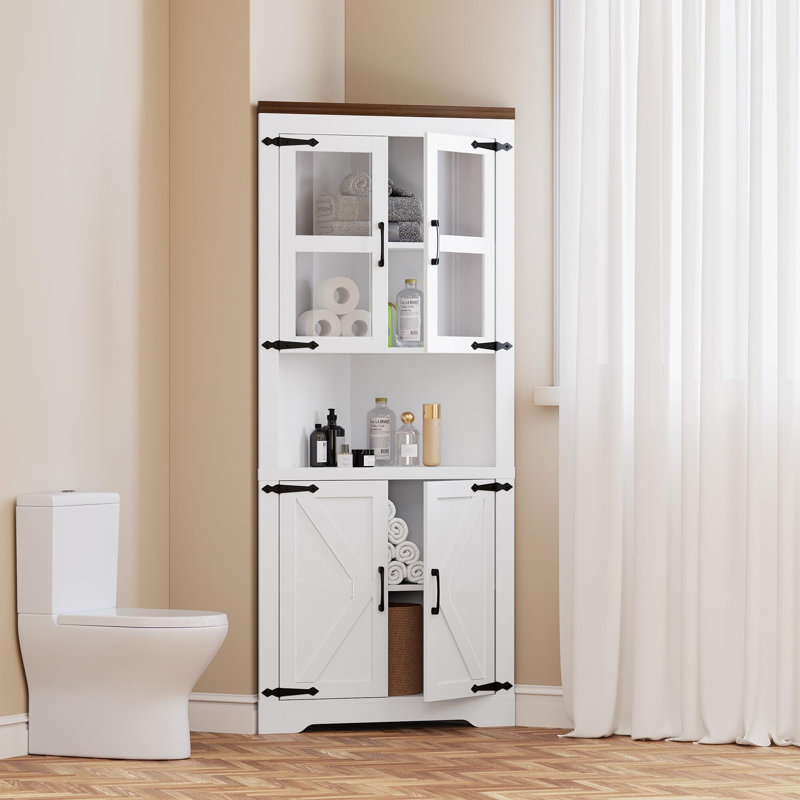 Baryal Accent Cabinet, White