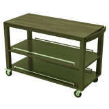 Trolley "Las Vegas VIP", Solid Wood, Wenge   L: 48-3/4" W: 22-1/2" H: 32-3/4"