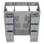 Meuble-lavabo sans lavabo Dancy, base d'armoire seulement, une armoire et six tiroirs Dancy-1104075910