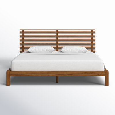 Finnian Solid Wood Bed