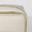 0H White/Taupe/Gray Striped Hemp And Cotton Pouf