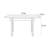 Nordic style simple black console table-1277774584