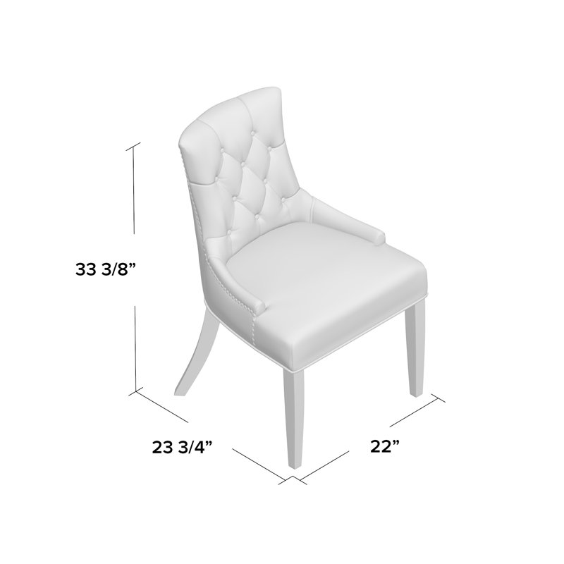 Chaise d'appoint Heidel, Brun