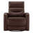 Wyat Sia Geniune Leather Swivel Power Recliner-111633095