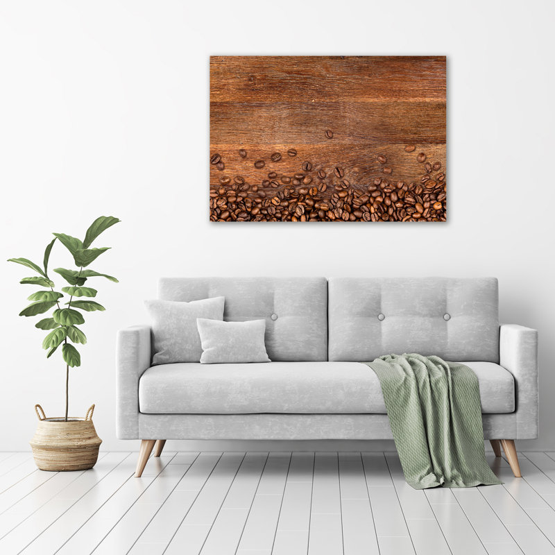 Coffee Beans - Wrapped Canvas Print