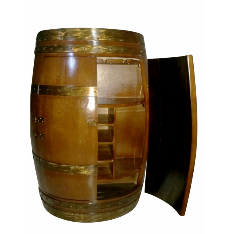 27 " L Solid Wood Mini Bar