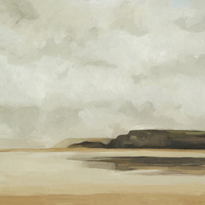 Wattwanderung I by Emma Scarvey - Wrapped Canvas Painting