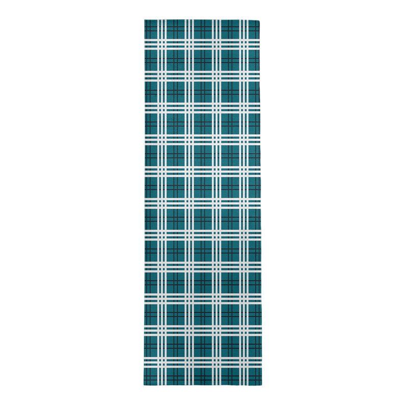 Plaid Indoor Rug, Runner 2'6" x 8'