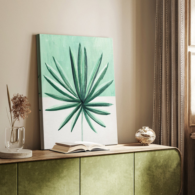 Verging Palm IV - galerie sur mesure, H 18 po x l 12 po