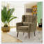 Fauteuil rembourré avec coussin-737530679