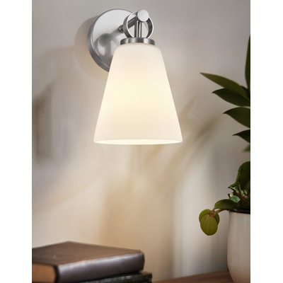 Fusion - Bolzano 1-Light Wall Sconce - Brushed Nickel