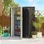 2.75 ft. W x 4.66 ft. D Metal Tongue & Groove Flat Garden Shed-1409329488