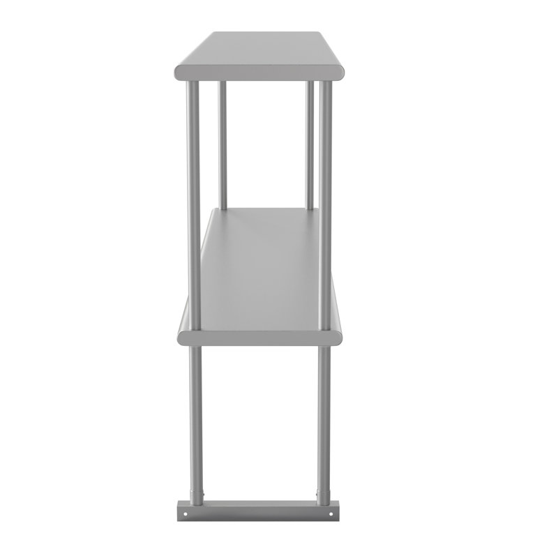 Stainless Steel 60" Double Overshelf for Kitchen Storage