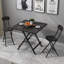 Syrina Metal Base Dining Table-364382259-364382263