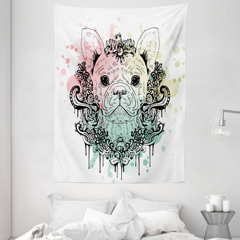 Tapisserie en polyester pour animaux, H 80 po x l 60 po