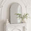 Miroir arqué, miroir mural pour la salle de bain, miroir de meuble-lavabo ou miroir mural arqué pour le vestibule de la chambre à coucher du salon