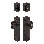 Nostalgic Warehouse Meadows Entry Set with Victorian Knob