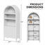 Vitrine arquée 70,9 "de haut-2072802873