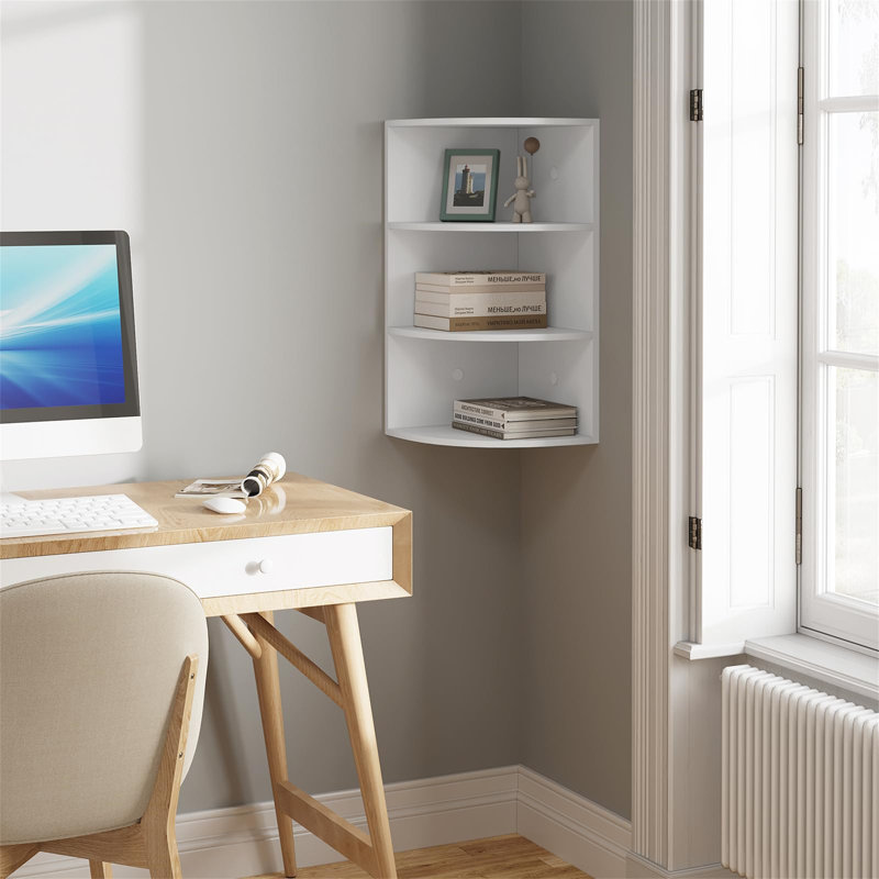 Cracchiolo 60cm H x 30cm W Floating Shelf Bookcase