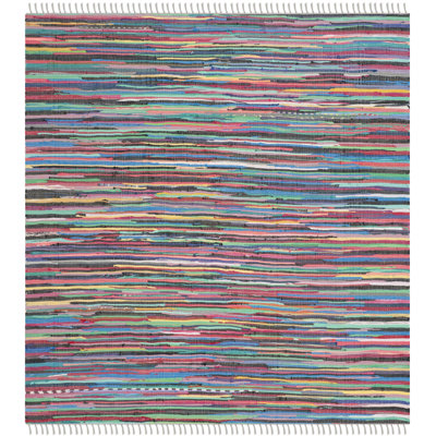 Mireia Rug Hand Woven Cotton Striped Rug