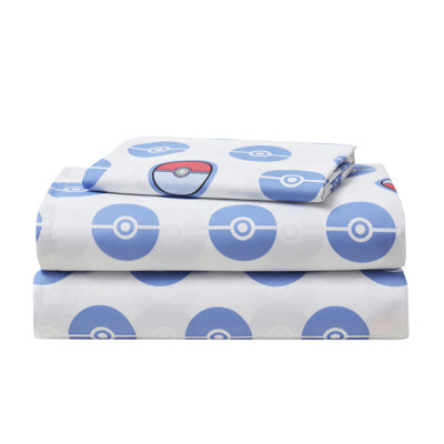 Ensemble de draps en microfibre Pokemon Kids