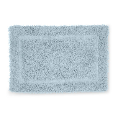 100% Ring Spun Cotton Bathroom Rugs Ultra Soft & Extra Absorbent Non-Slip Quick Dry Bath Mats