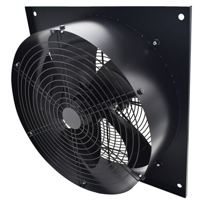 Livingandhome Ventilation Wall-Mounted Exhaust Axial Fan 16-inch