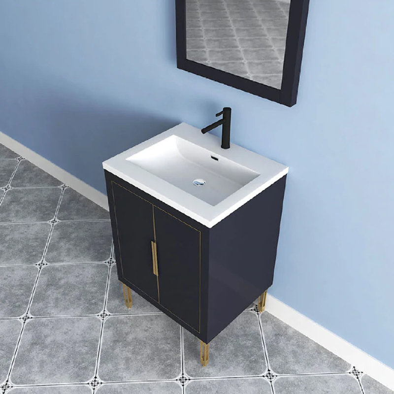 Meuble-lavabo simple 24 po