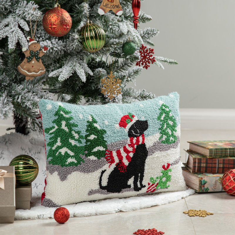 Appliqued Throw Pillow