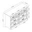 Commode 7 tiroirs Locicero (l 47,2 po)-240285956