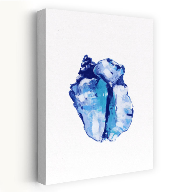 Art contemporain, art abstrait poisson côtier, H 24 po x l 16 po