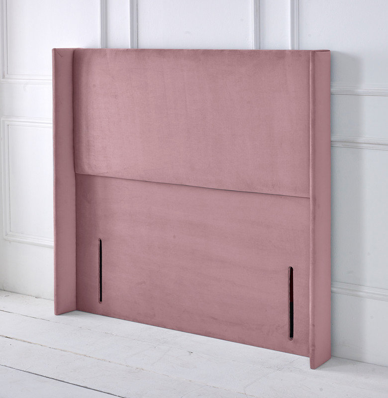 Upholstered Headboard, Single (3'), Pink