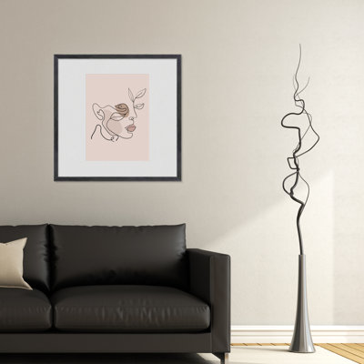 Linetta Wood Picture Frame with Mat