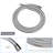 Dual Shower Head - 12 Inch Wall Mounted Square Shower System With Rough-In Valve-122404503