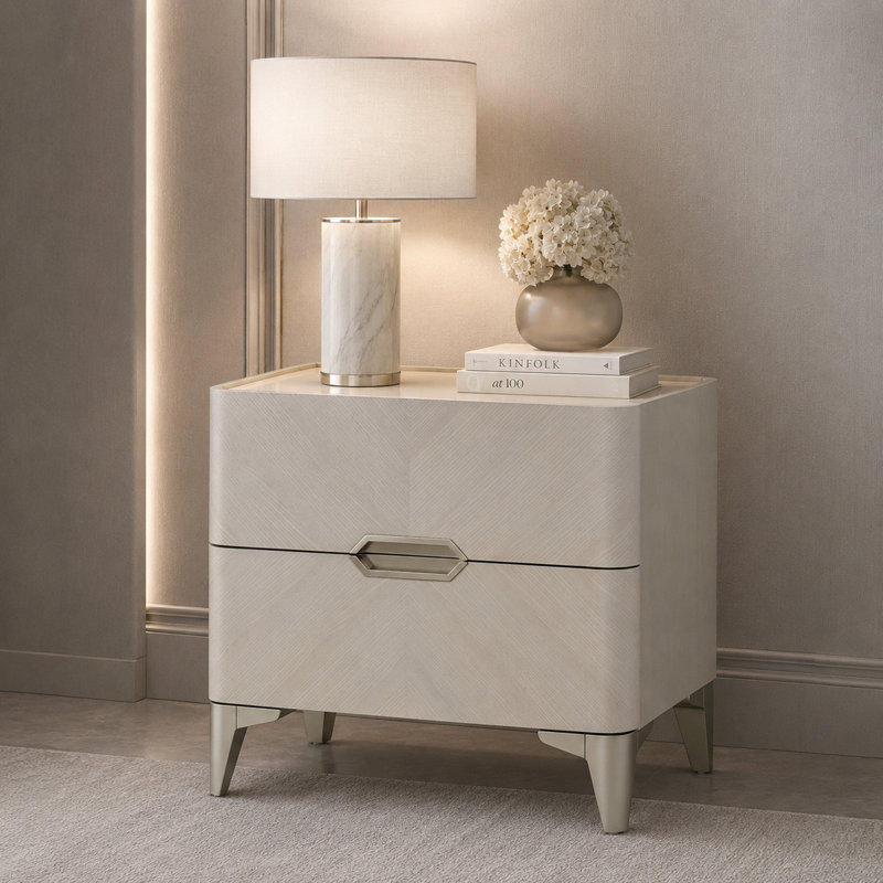 Penthouse Nightstand - Ash Gray