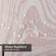 Rideau de douche sans soudure à motif abstrait en marbre rose avec 12 crochets-1373150644