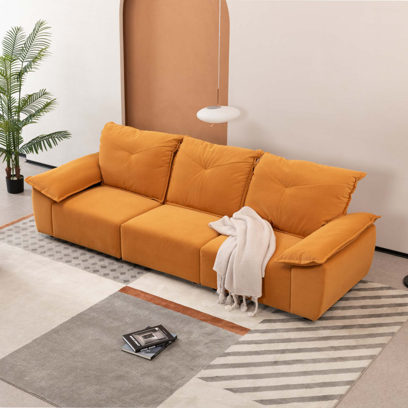 Canapé 102,34 po, Orange