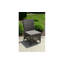Bella Wicker Armless Outdoor Dining Chair-620172402-620172392