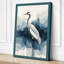 Serene Wading Bird Coastal - Wrapped Canvas-1392839326-1392839317