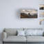 Art mural sur toile tendue - "Météores les roches sacrées" de Chris Kaddas pour décoration de salon, de chambre à coucher ou de bureau - 12 x 24