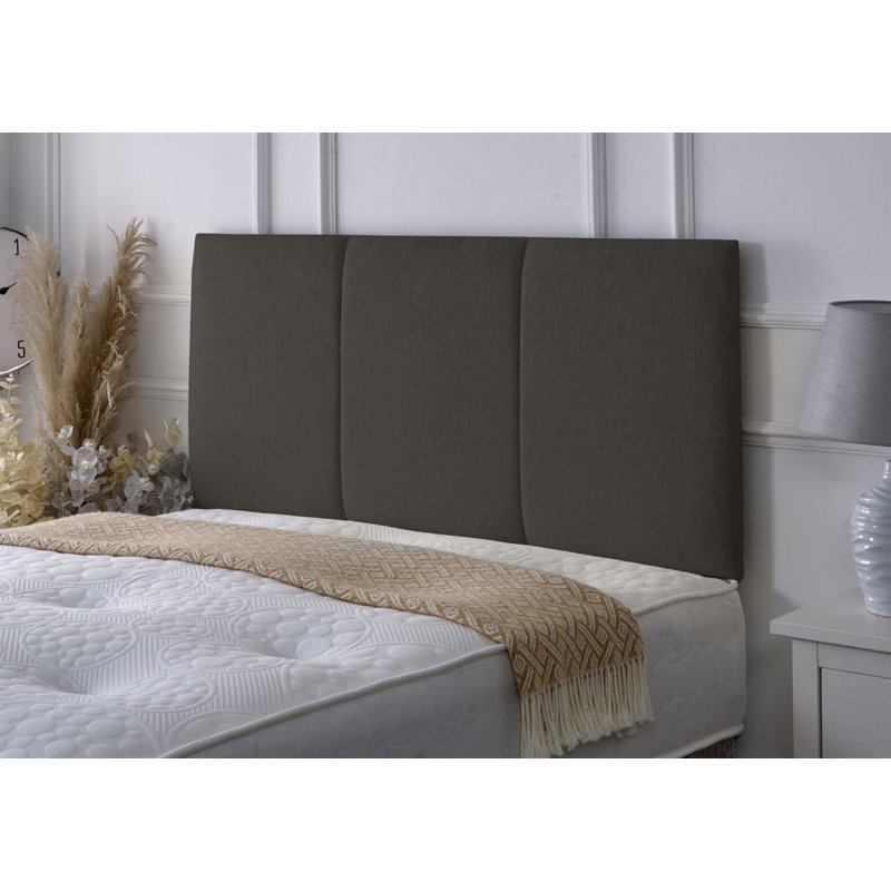 Upholstered Headboard, Double (4'6), Charcoal