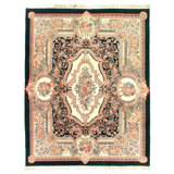 Oriental Area Rug in Green