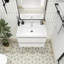 Meuble-lavabo simple avec plateau Gombach-186556009